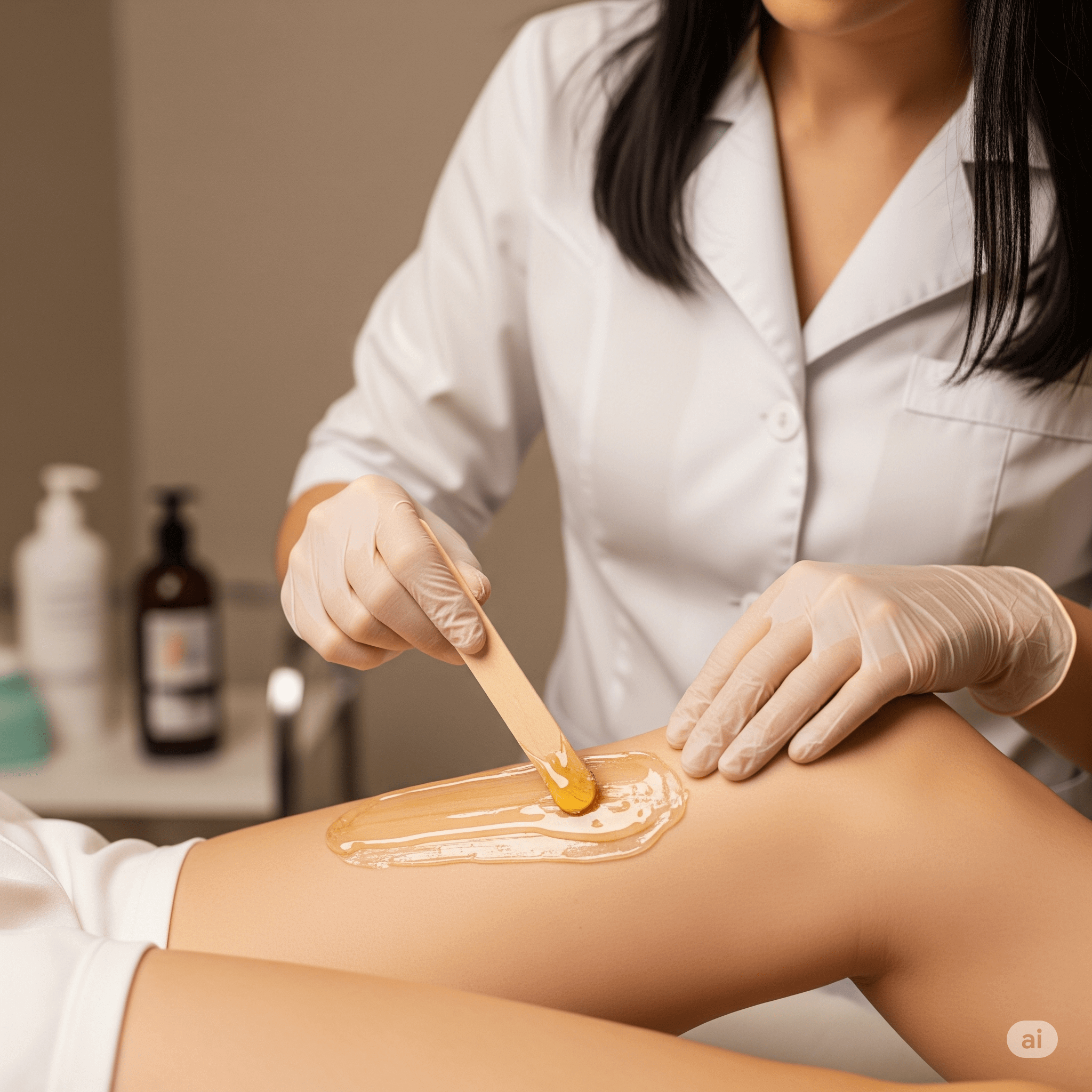 Olvídate del rastrillo. Nuestra cera deja tu piel suave por semanas.